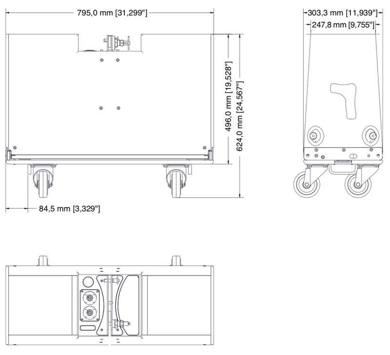 Sequenza 10 N/W dimensions